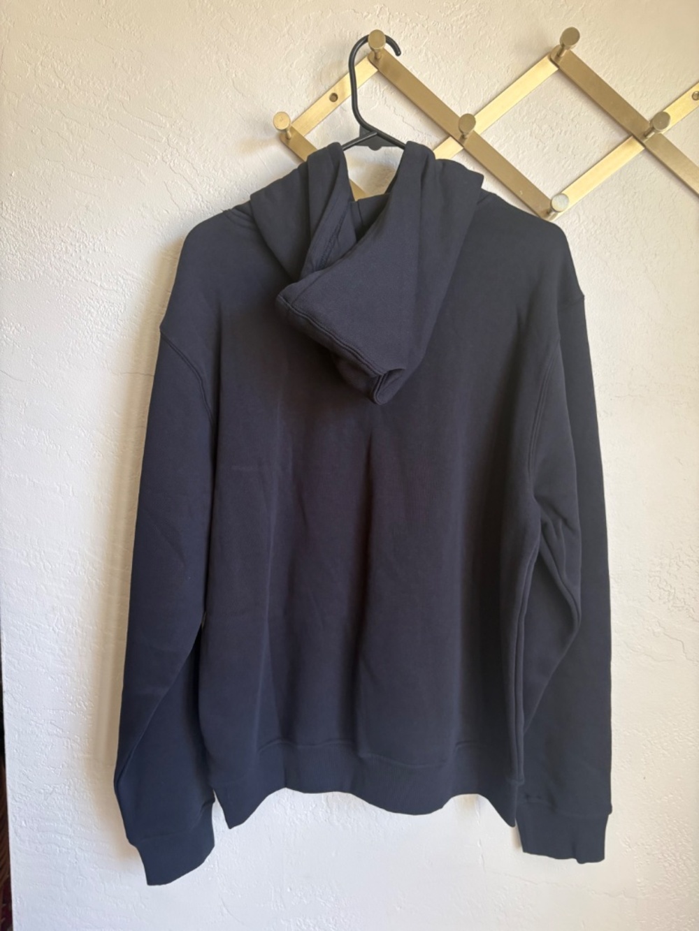 Mens Size Large RVCA Black Day Shift Hoodie NWT - Picture 3 of 5